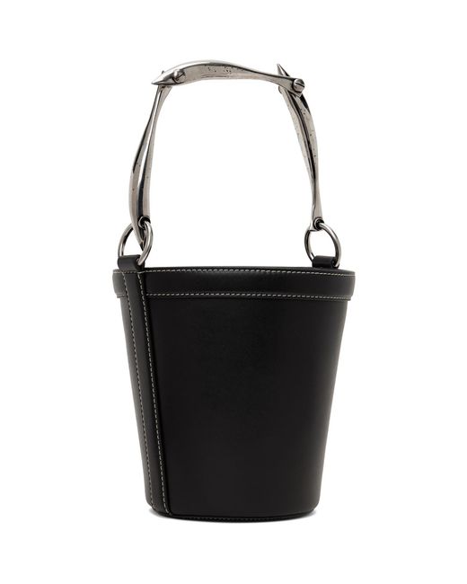 Bottega Veneta Black Sardine Bucket Bag for men