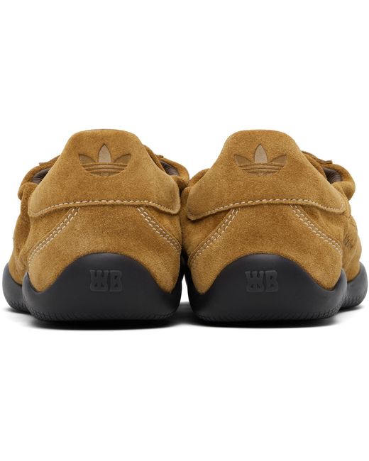 Wales Bonner Black Adidas Originals Edition Lo Pro Suede Sneakers