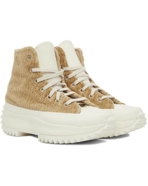 Converse Black Tan Run Star Hike Sneakers