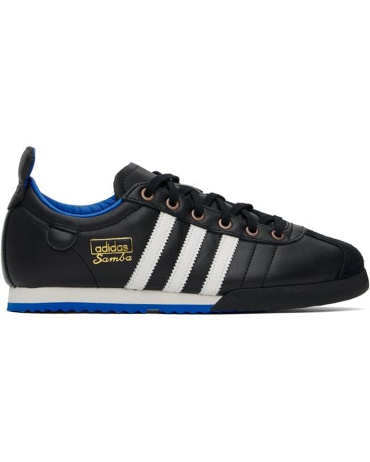 Adidas Originals Black Samba 62 Sneakers for men