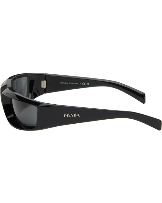 Prada Black Pr 25Ys Sunglasses for men