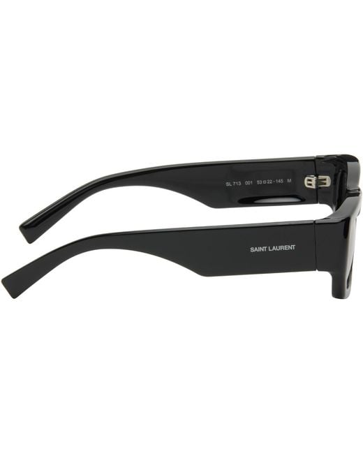 Saint Laurent Black Sl 713 Sunglasses for men