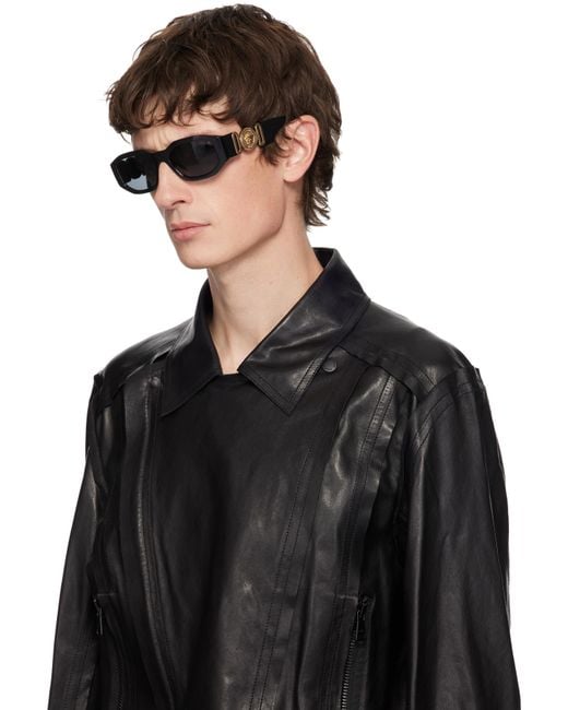 Versace Black Medusa Biggie Sunglasses for men
