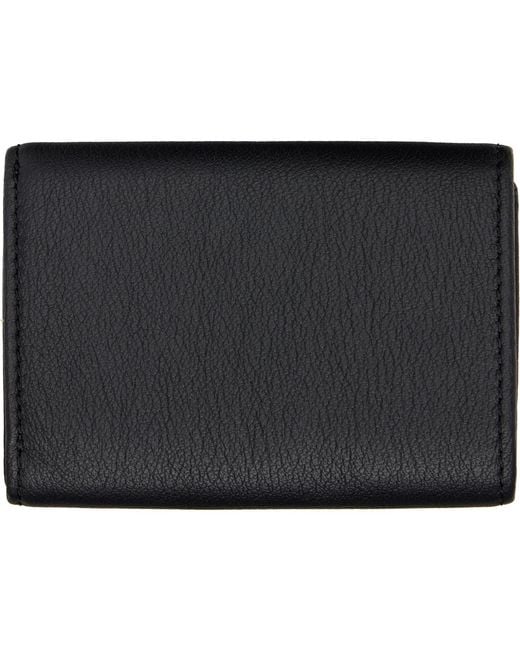 Vivienne Westwood Black Trifold Wallet for men