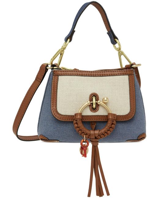 Mini sac joan indigo See By Chloé en coloris Multicolor