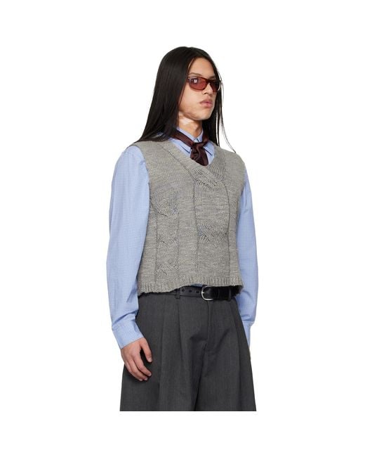 Our Legacy Black Link Vest for men