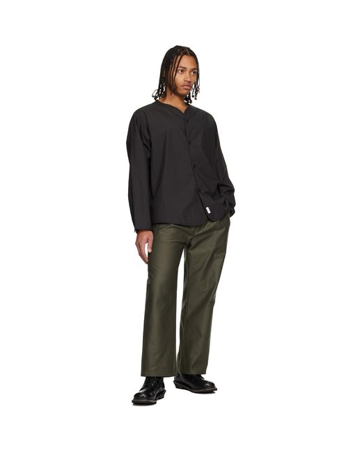 (w)taps Black Scout 01 Ls Shirt for men