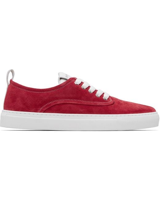 Givenchy Red New City Sneakers for men