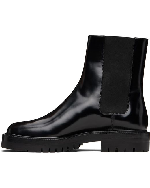 Maison Margiela Black Tabi Chelsea Boots