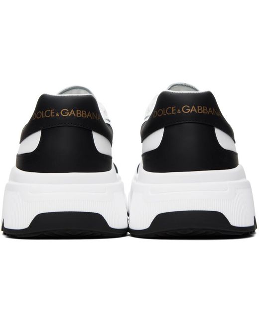 Dolce & Gabbana Black Dolce&gabbana White Daymaster Sneakers for men