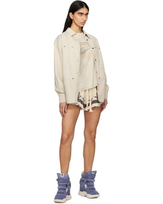 Isabel Marant Blue Balskee Sneakers