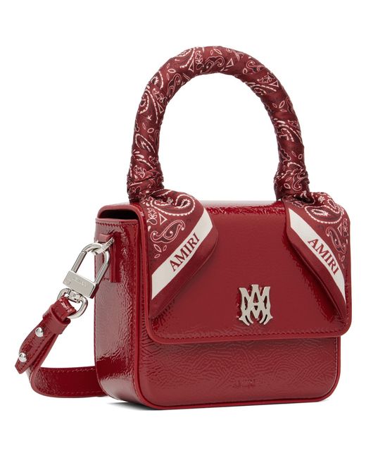 Amiri Red Micro Ma Bag