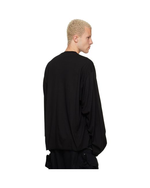 Julius Black 'Valis' Long Sleeve Over T-Shirt for men