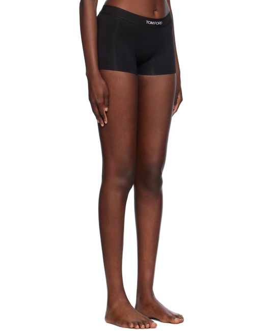 Tom Ford Modal Signature Boy Shorts in Black | Lyst UK