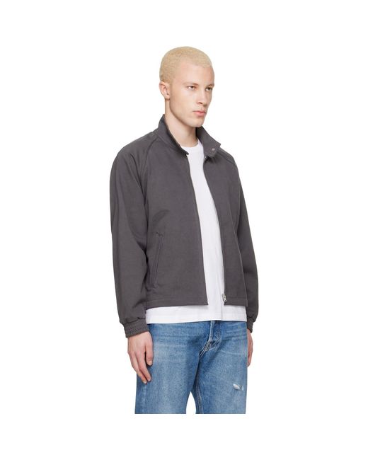 Lady White Co. Black Toolen Jacket for men