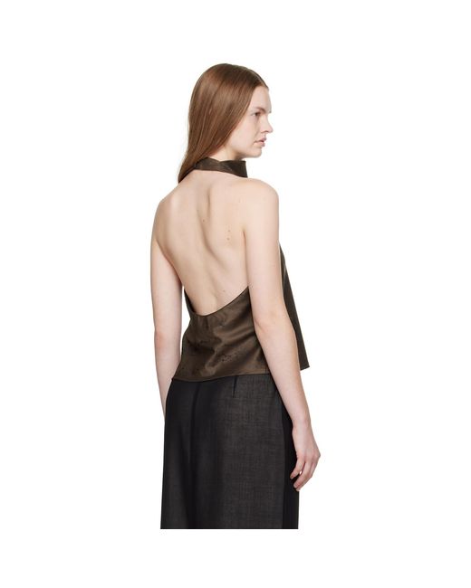 La Collection Black Jeanne Top
