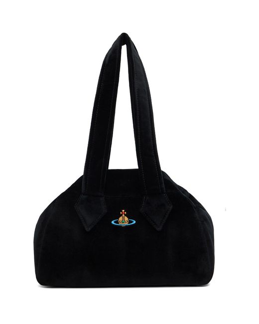 Vivienne Westwood Black Archive Medium Handbag