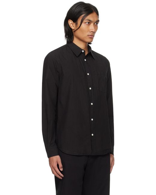 Norse Projects Black Osvald Shirt for men