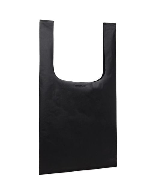 Our Legacy Black Grocery Tote