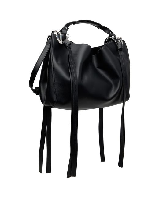 DIESEL Black Knot-D Top Handle Bag