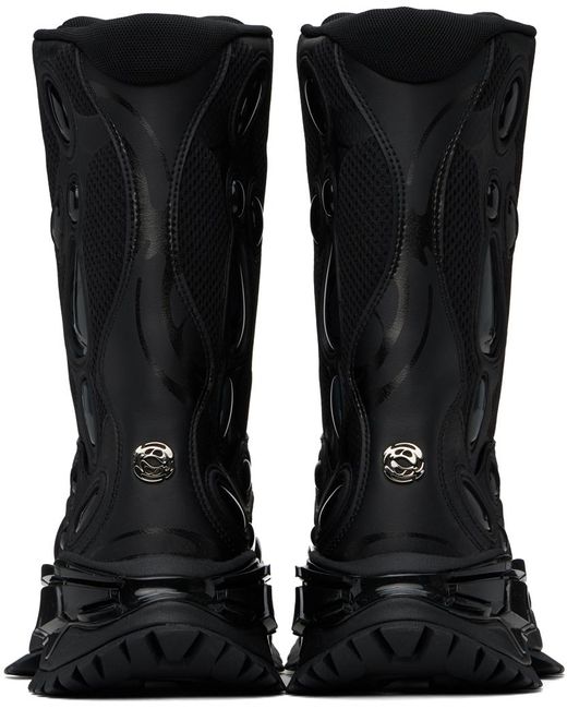 Rombaut Black Nucleo Lace-Up Boots for men