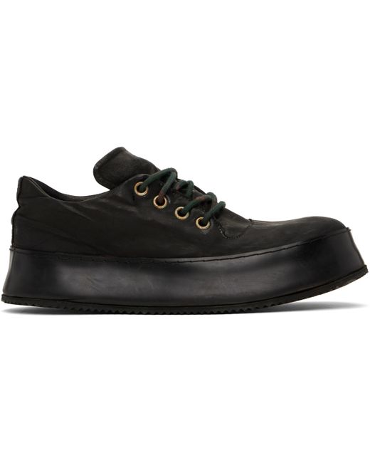 A Diciannoveventitre Black Canua Low Sneakers for men