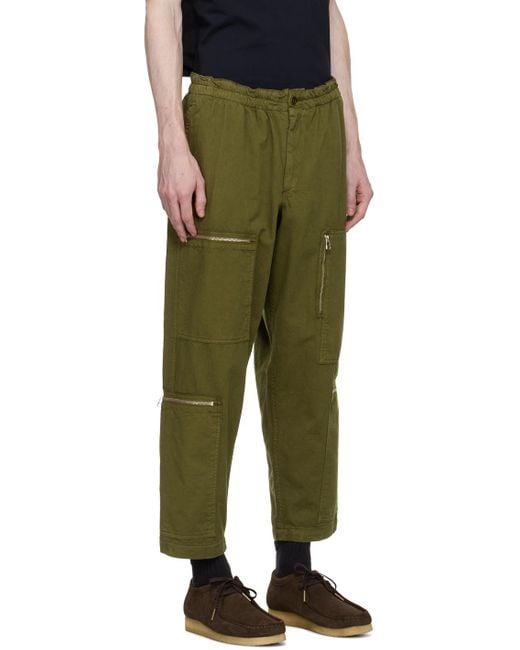 YMC Green Flight Trouser for men