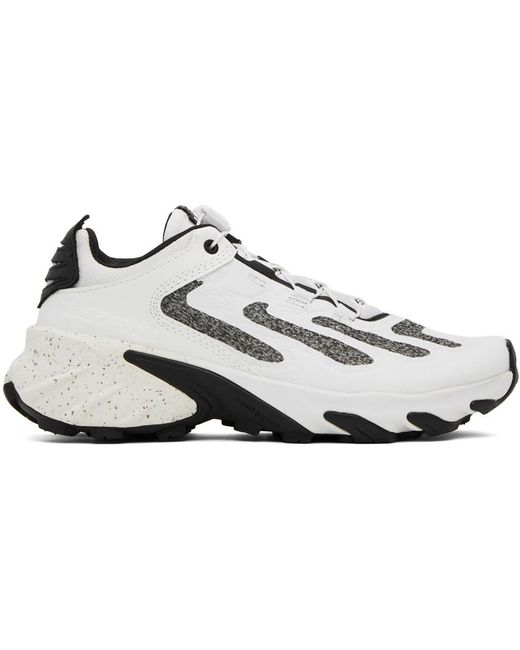 Salomon Black White & Gray Speedverse Prg Sneakers