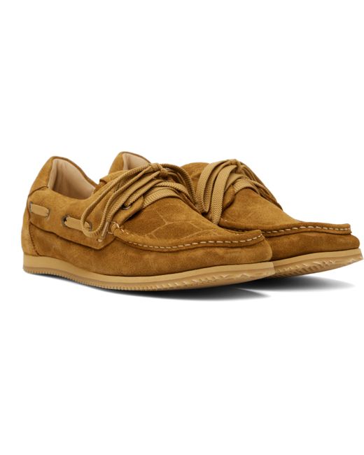 Jacquemus Black Tan La Croisière 'The Batto' Boat Shoes for men