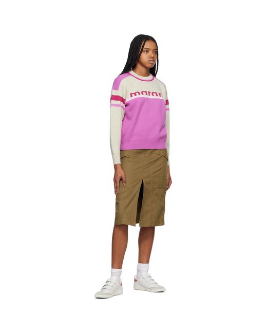 Isabel Marant Pink Carry Sweatshirt