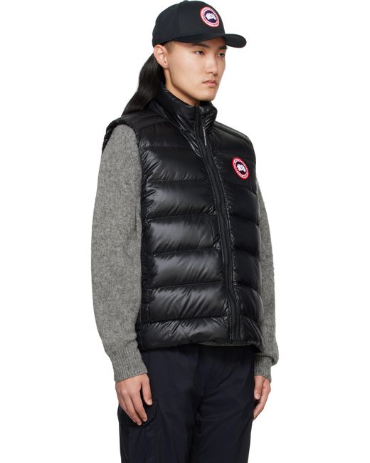Veste Crofton Noire Rembourrée En Duvet Canada Goose pour homme en coloris Black