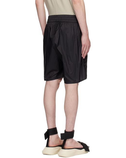 メンズ Rick Owens ブラック Championエディション タフタ ショートパンツ Black