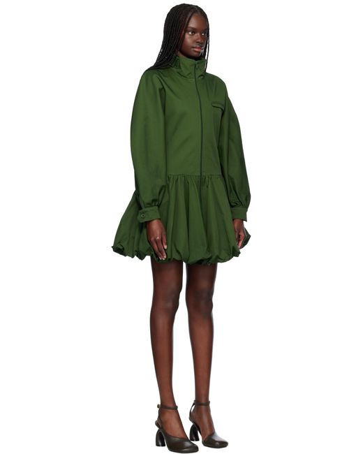 Renaissance Renaissance Green Normandy Minidress