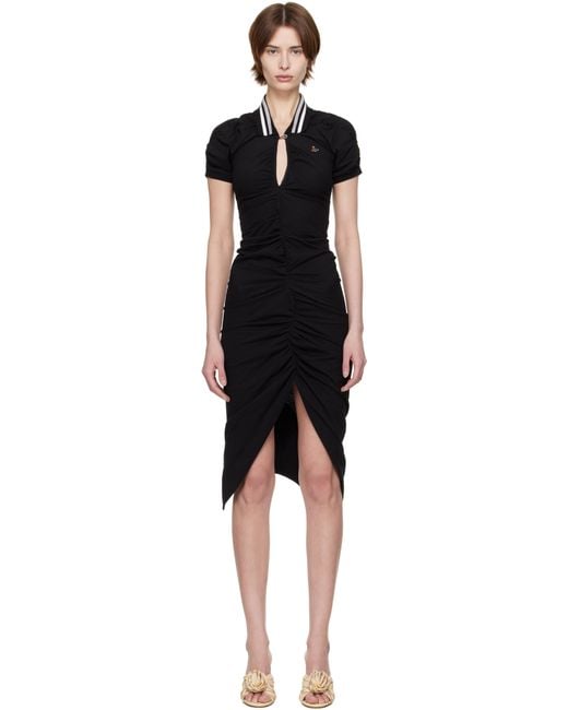 Vivienne Westwood ブラック Pulling ミディアムワンピース Black