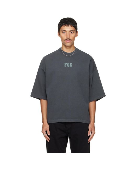 Fear Of God Gray Merch T-Shirt for men