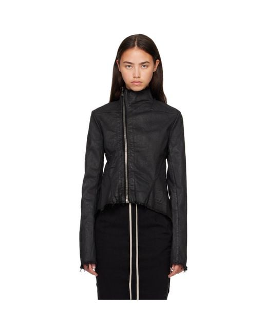 Rick Owens Black Tower Naska Gary Denim Jacket