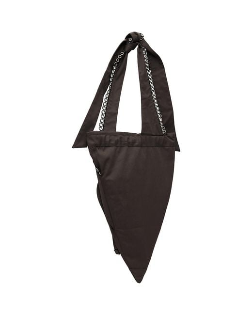 Kiko Kostadinov Black Kest Pouch Bag for men