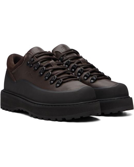 Diemme Black Cornaro Due Gomma Boots for men