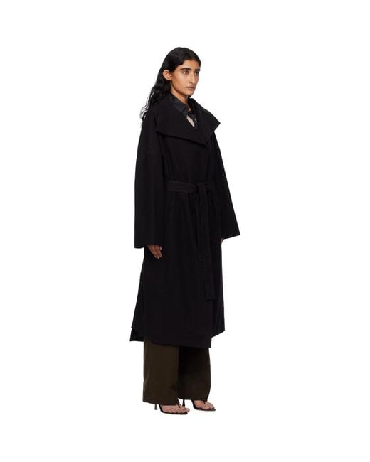 GIA STUDIOS Black Grace Long Coat
