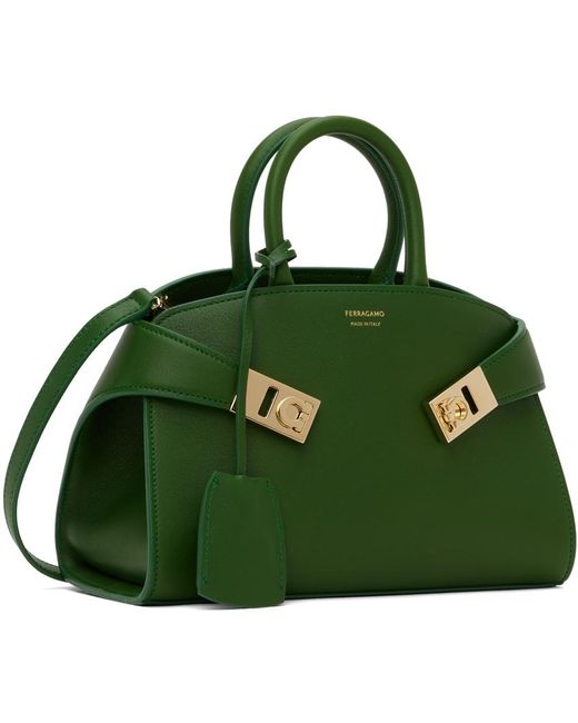 Ferragamo Green Hug Mini Bag