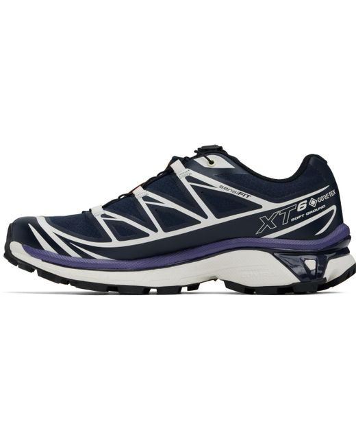 Salomon ネイビー Xt-6 Gore-Tex スニーカー Black
