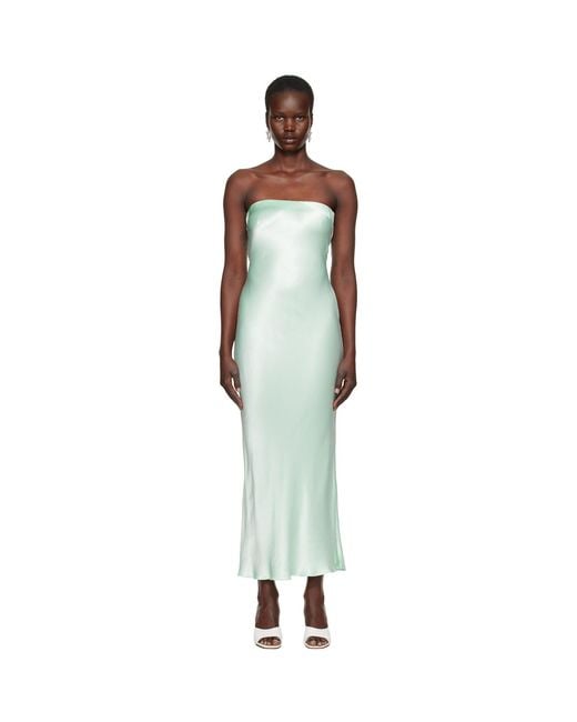 Bec & Bridge Black Moon Dance Strapless Maxi Dress