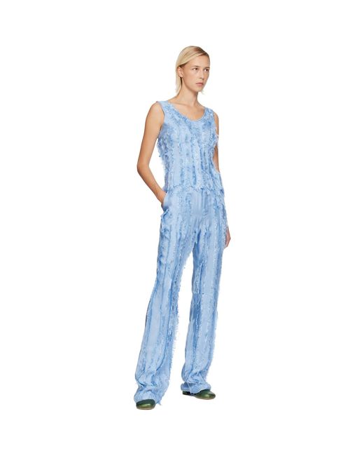 Edward Cuming Blue Scratch The Itch Trousers