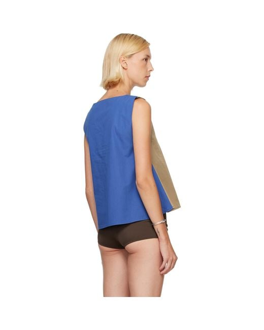 Baserange Blue Khaki & Tres Top