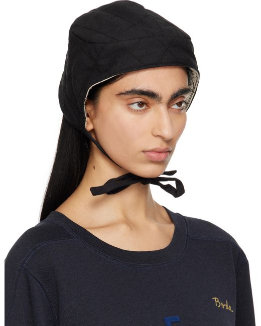 Casquette Matelassée Bloomstein Noire Bode en coloris Blue