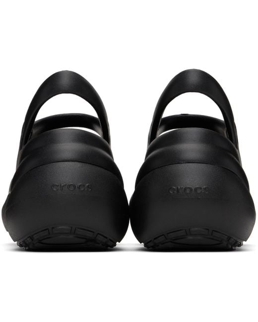 とっておきし福袋 Heeled Phaedra Crocs™ Sandals Lyst | Black in 靴