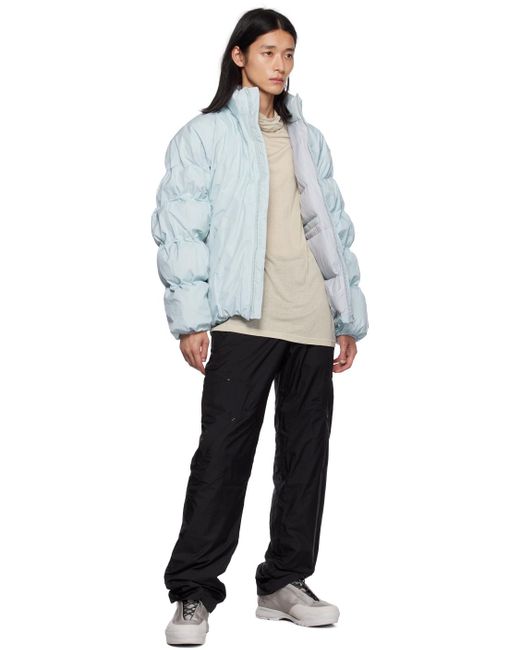 Post Archive Faction PAF Blue Post Archive Faction (paf) Ssense Exclusive 4.0+ Right Down Jacket for men