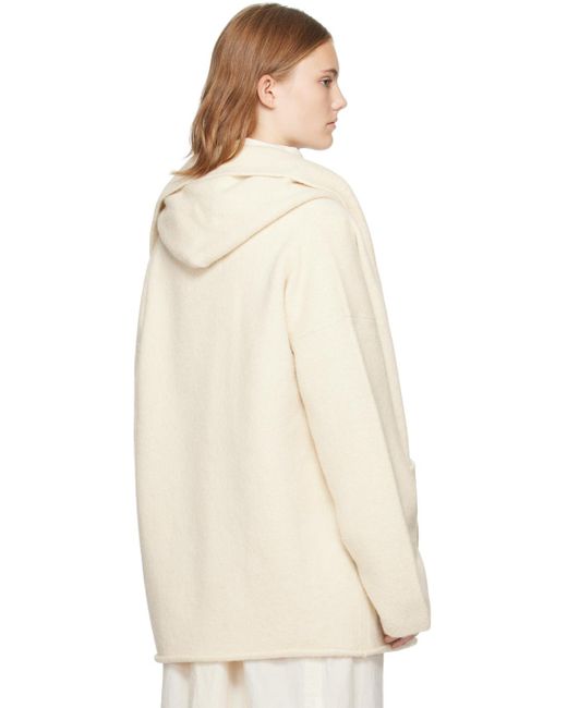 Lauren Manoogian Natural Off- Manta Coat