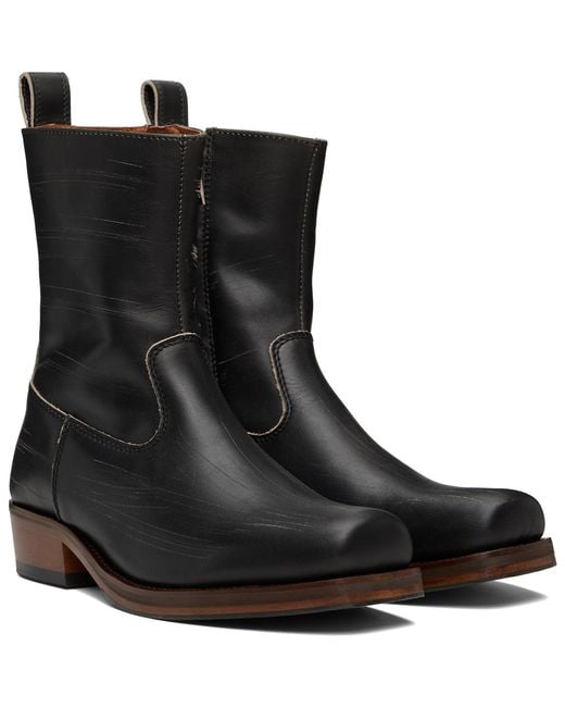 Won Hundred Black Sendra Edition Barcelona Boots for men