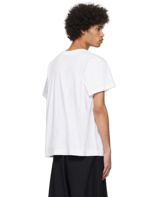 T-shirt blanc à image Simone Rocha pour homme en coloris White